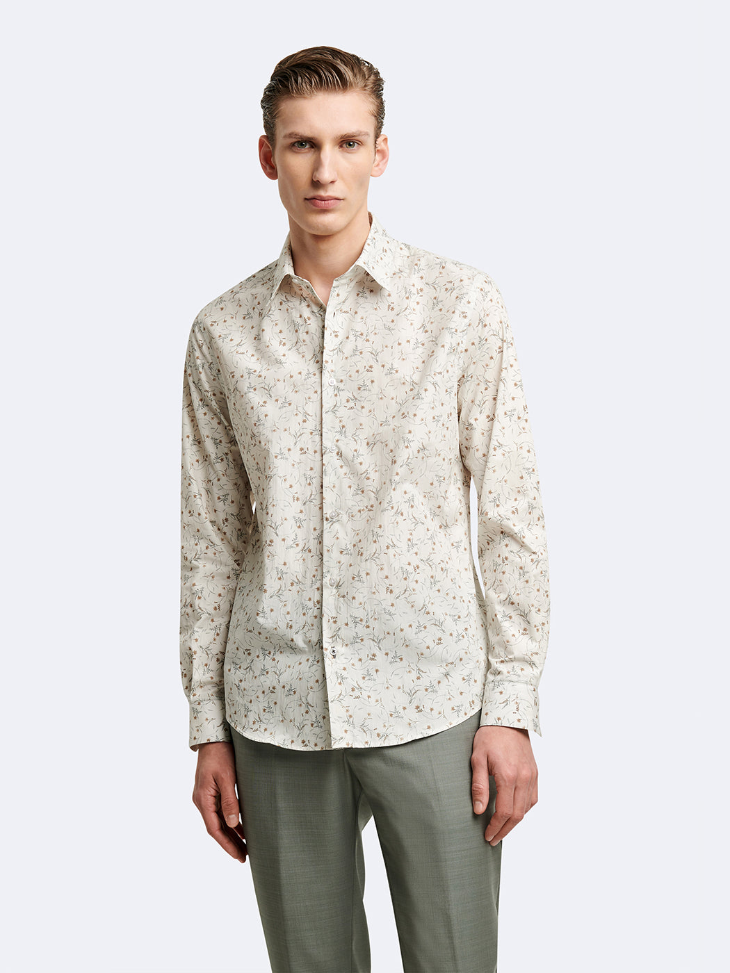 Chemise fleurie 100% coton - DEVRED 1902