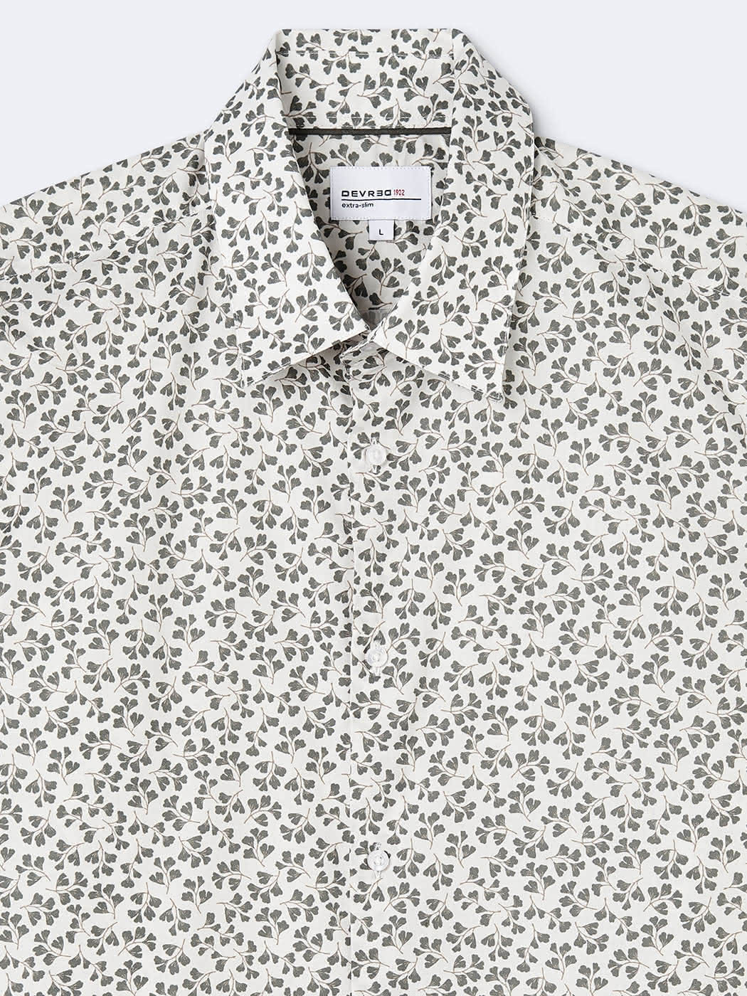 Chemise fleurie en coton - DEVRED 1902