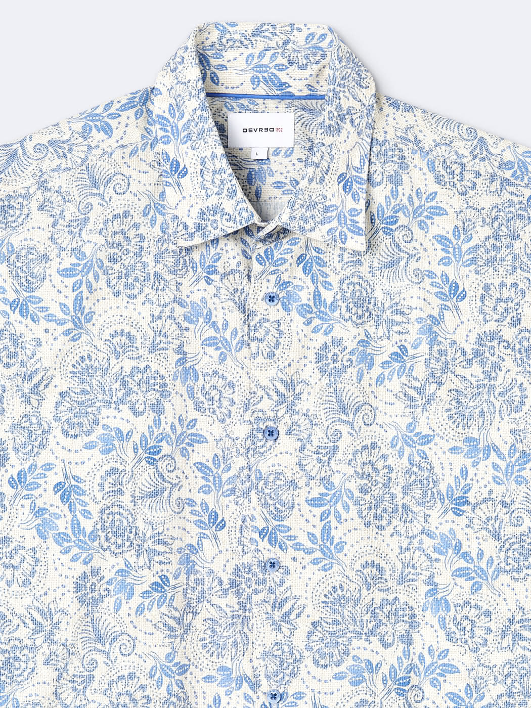 Chemise 100% coton fantaisie - DEVRED 1902