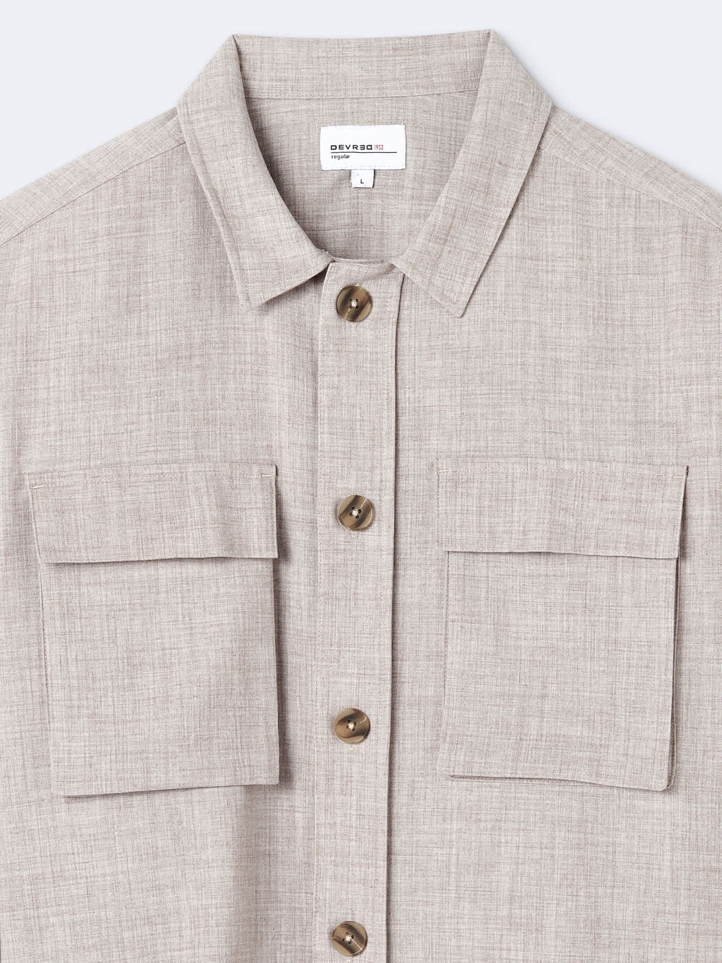 Surchemise regular 100% coton - DEVRED 1902