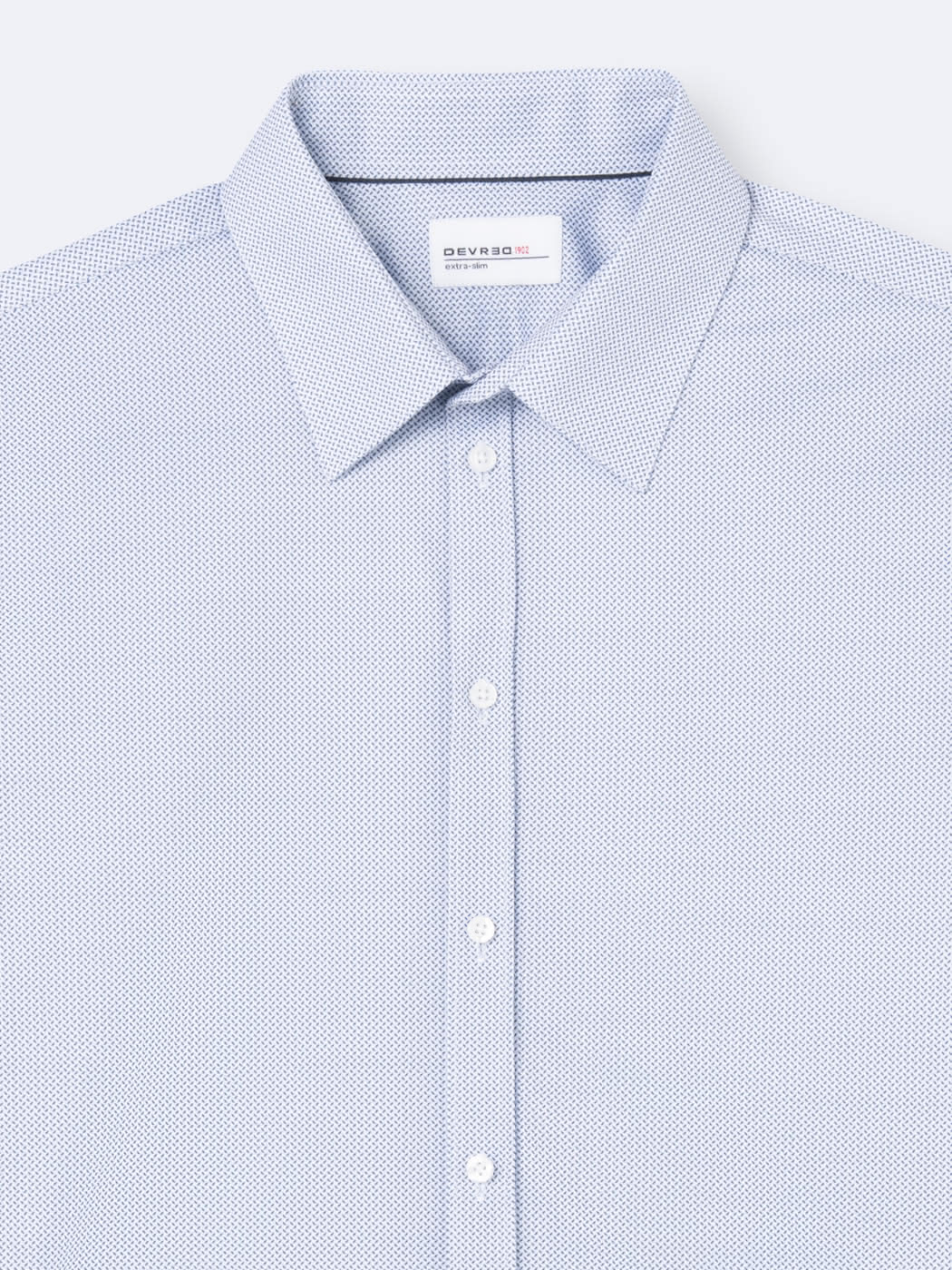 Chemise infroissable fantaisie - DEVRED 1902