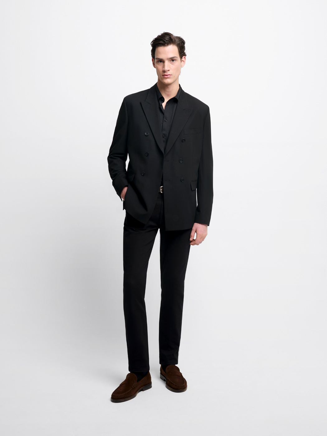 Chemise extraslim tissu traveler