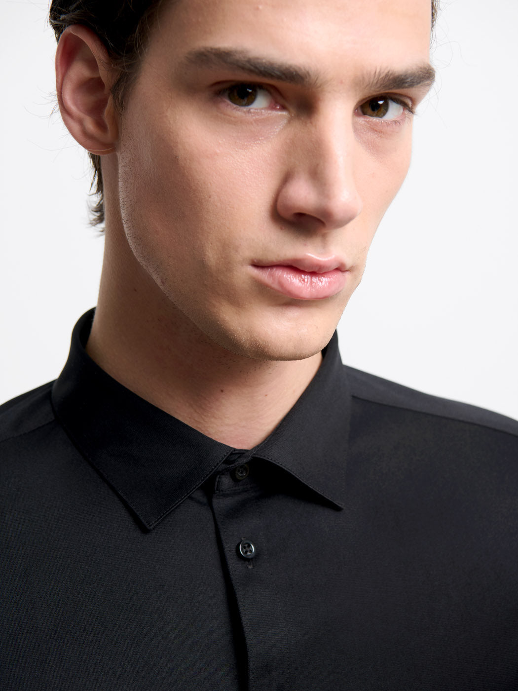 Chemise extraslim tissu traveler
