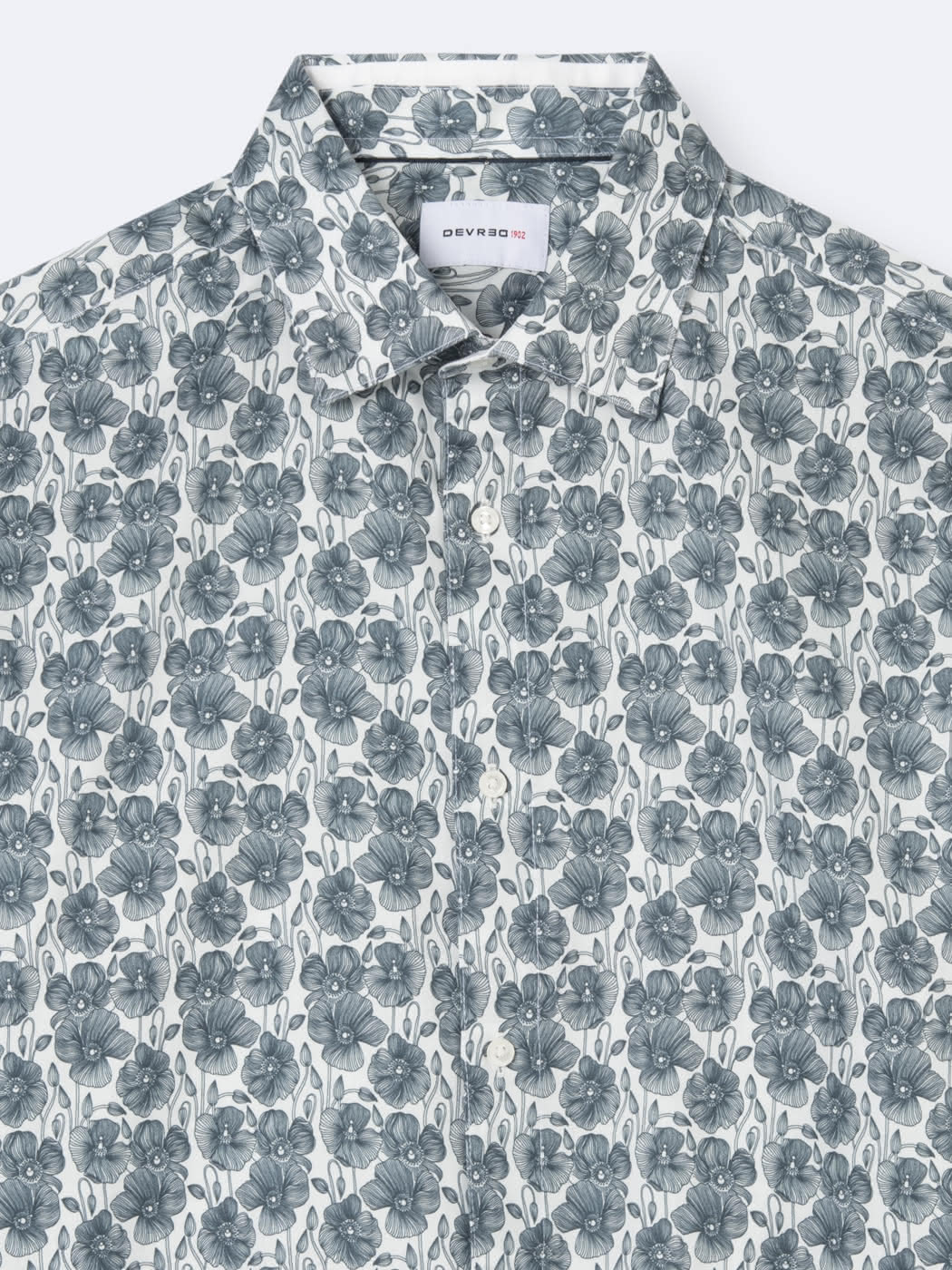 Chemise fleurie 100% coton - DEVRED 1902