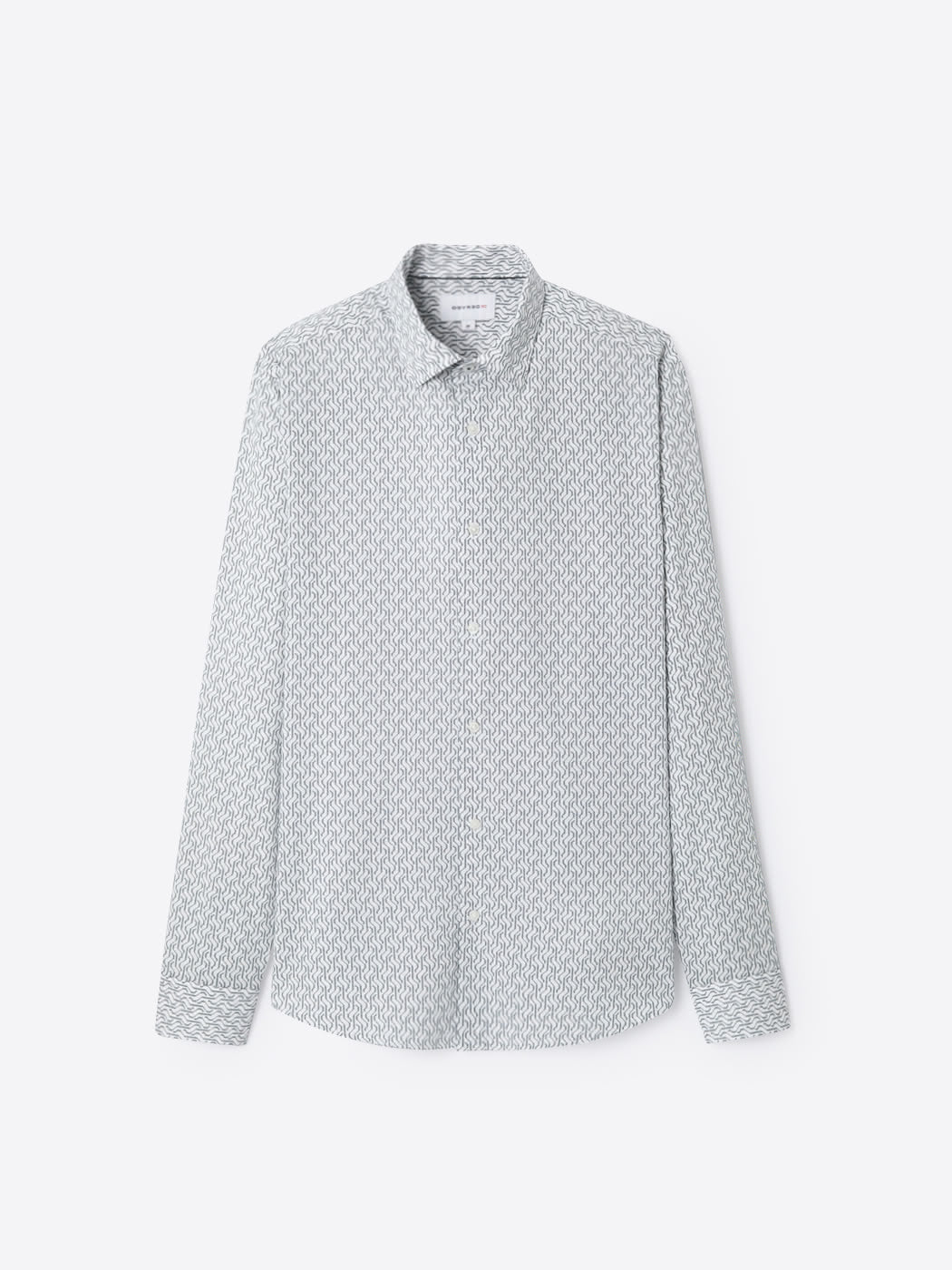 Chemise slim à motif - DEVRED 1902