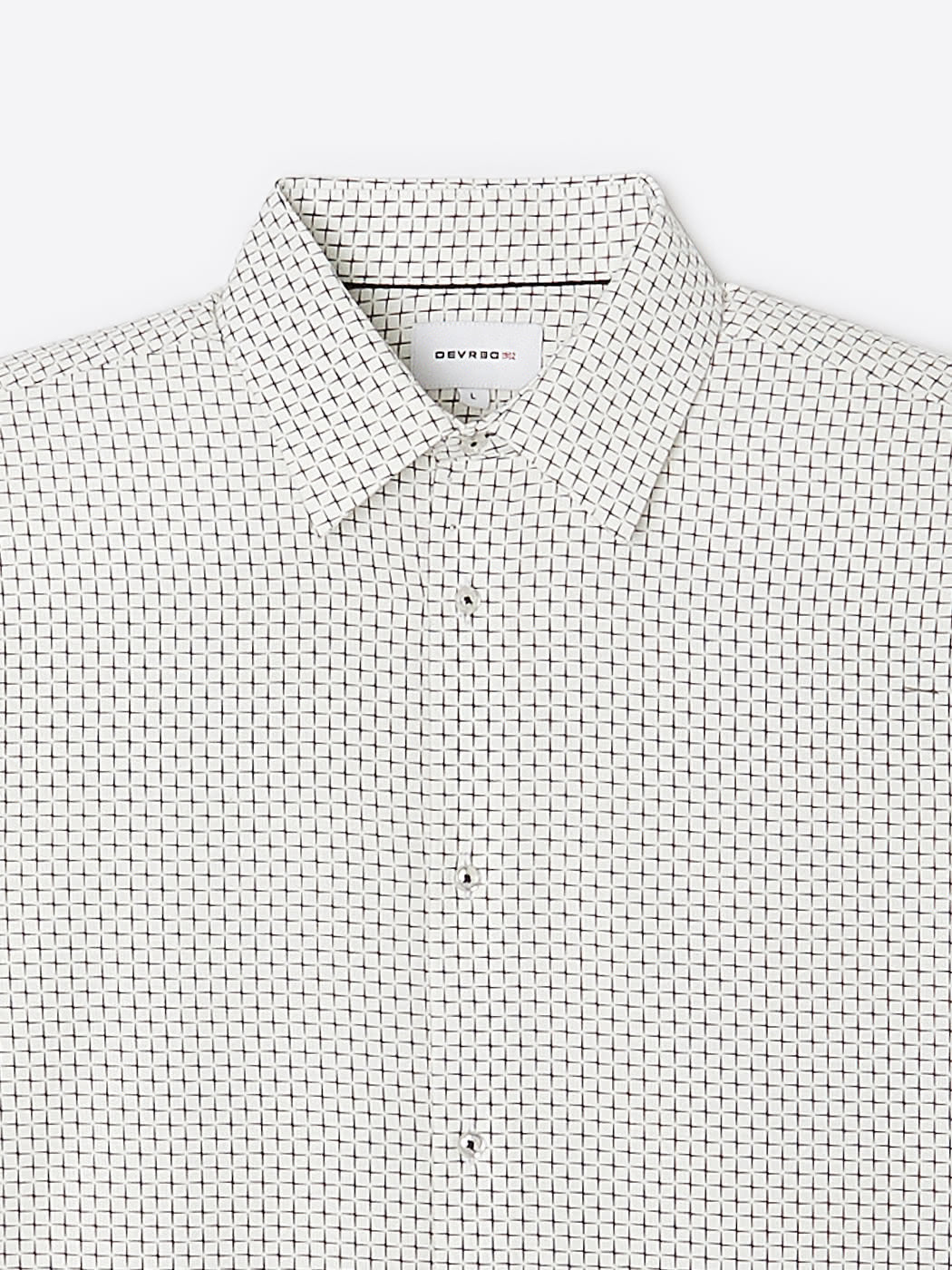 Chemise fantaisie en coton mélangé - DEVRED 1902