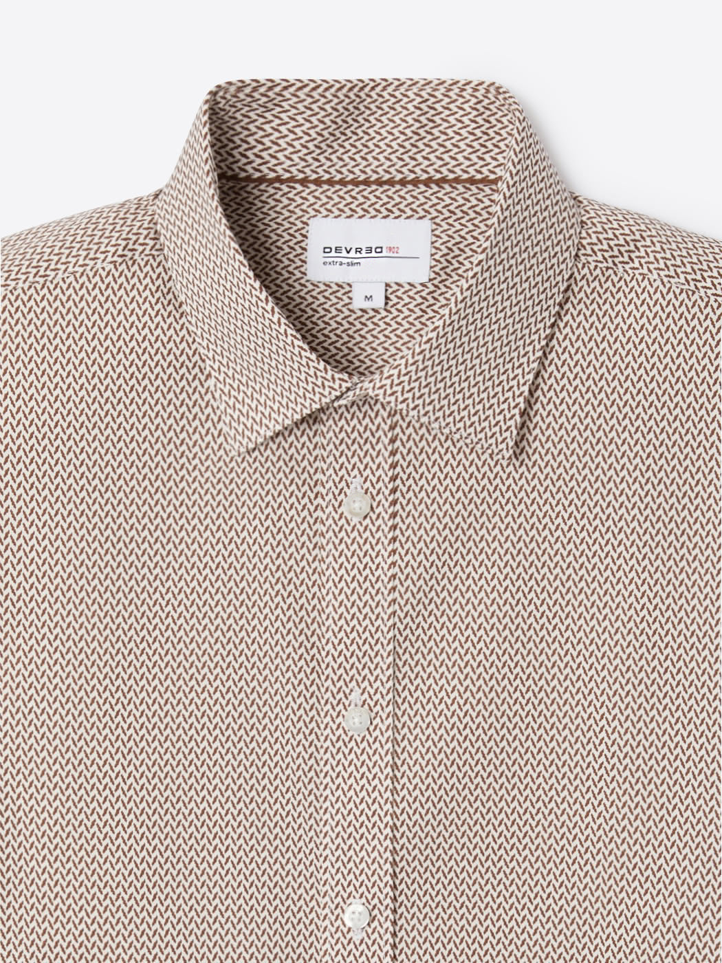 Chemise stretch fantisie 100% coton - DEVRED 1902