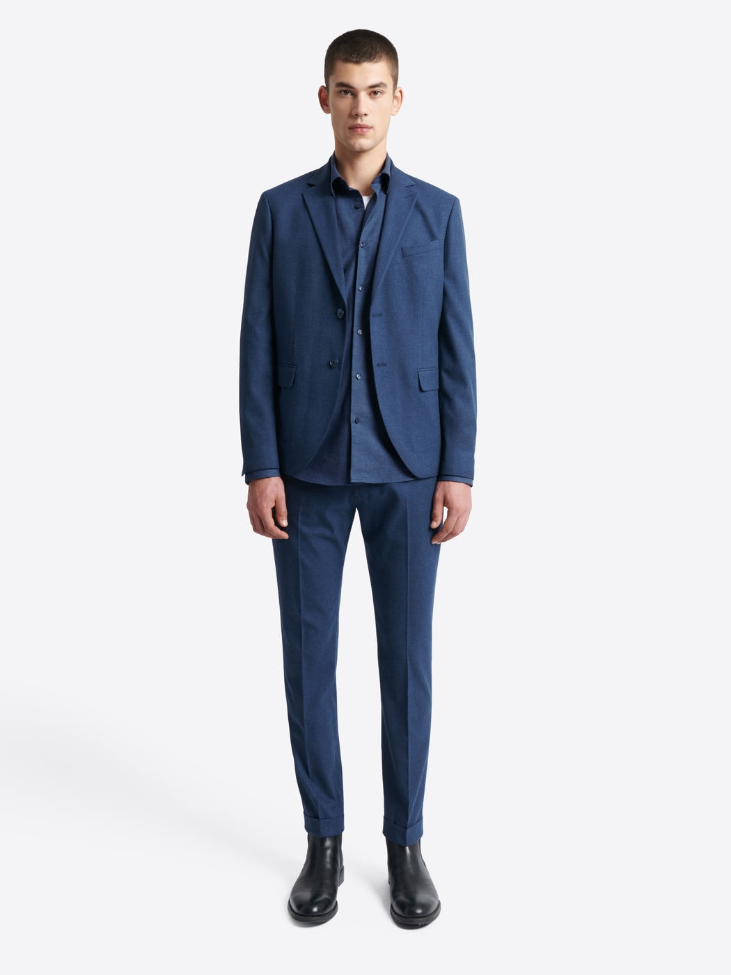 Chemise slim en coton - DEVRED 1902