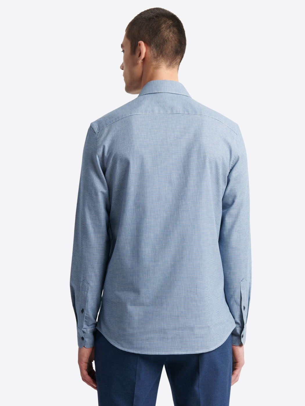 Chemise faux uni 100% coton - DEVRED 1902