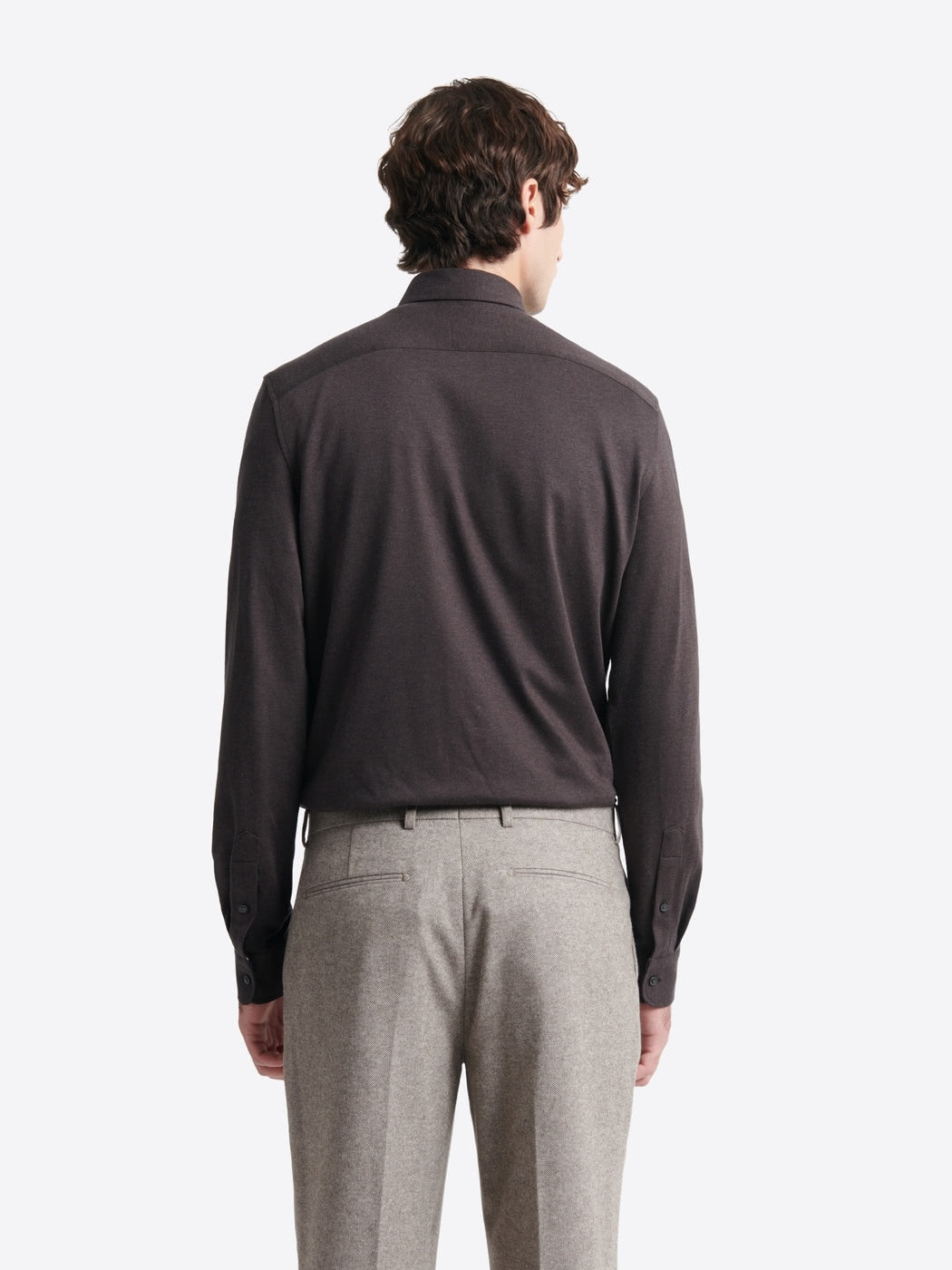 Chemise faux uni 100% coton - DEVRED 1902