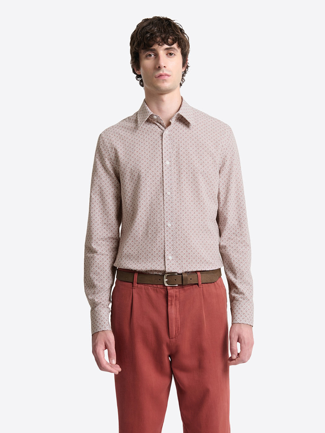 Chemise à motif en coton - DEVRED 1902