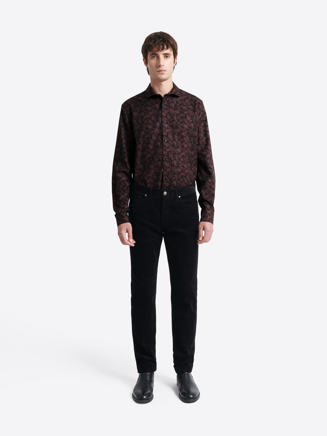Chemise slim végétale en coton - DEVRED 1902