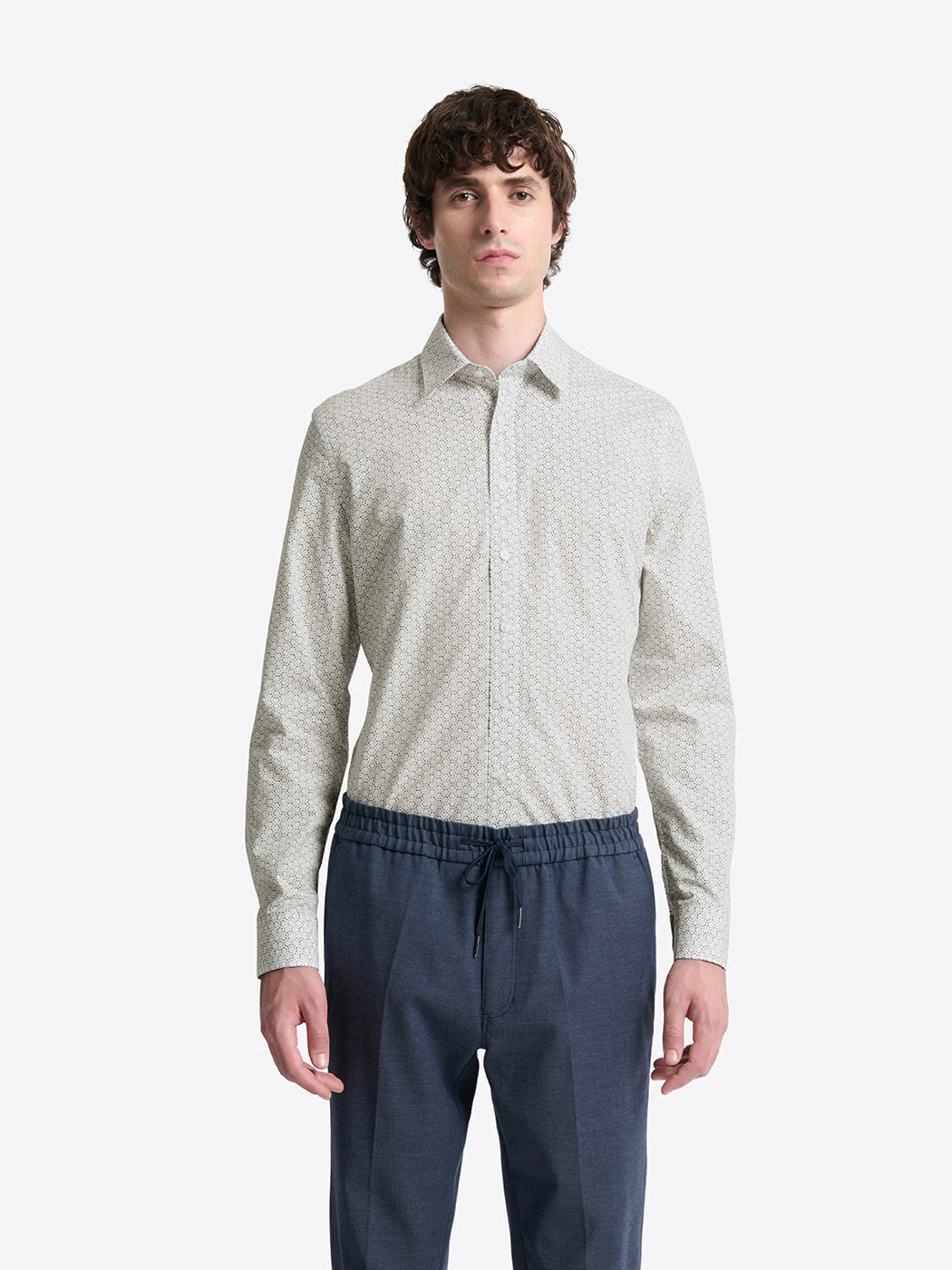 Chemise à motif en coton - DEVRED 1902