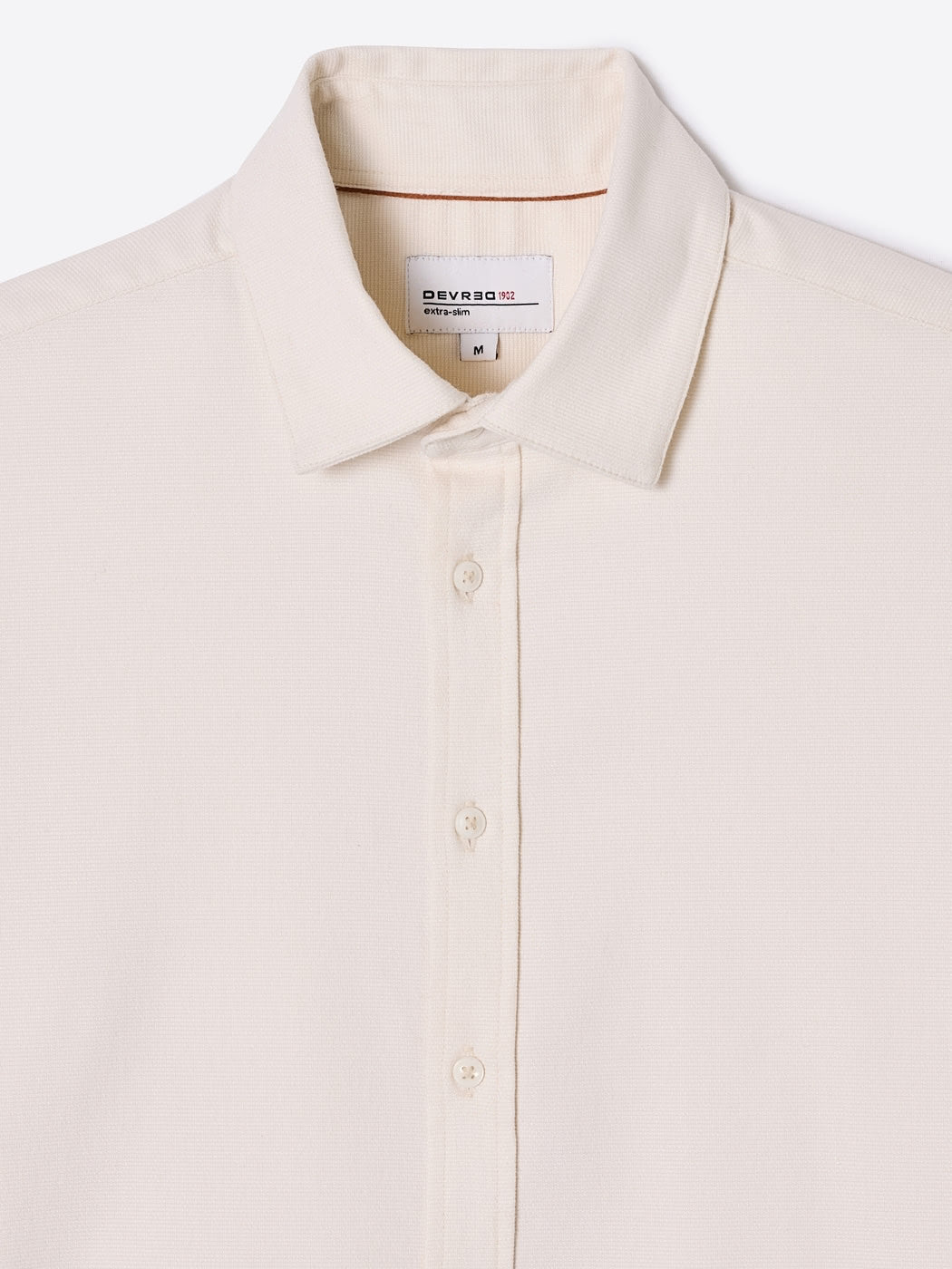 Chemise extraslim stretch unie - DEVRED 1902