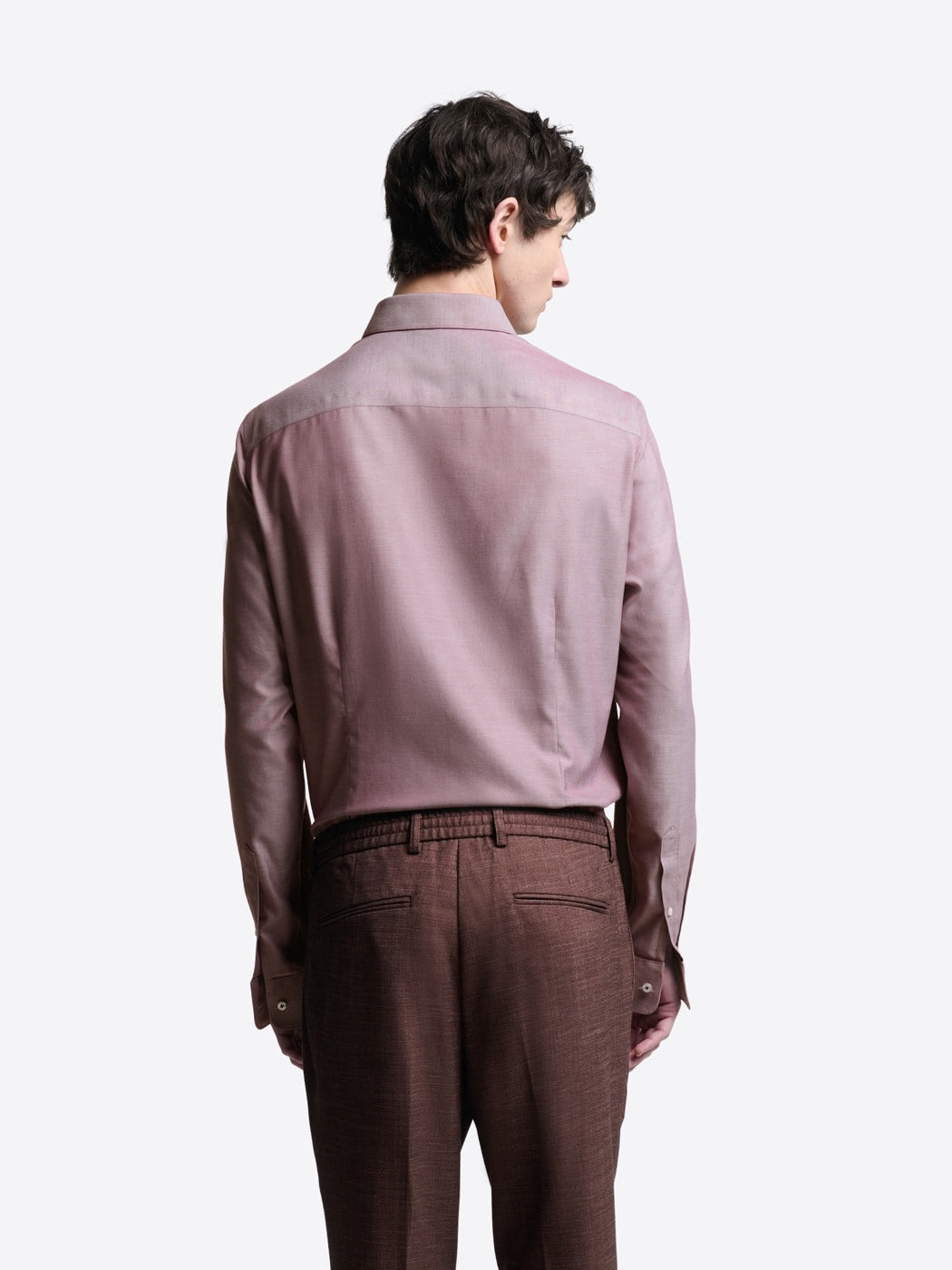Chemise slim double retors unie - DEVRED 1902