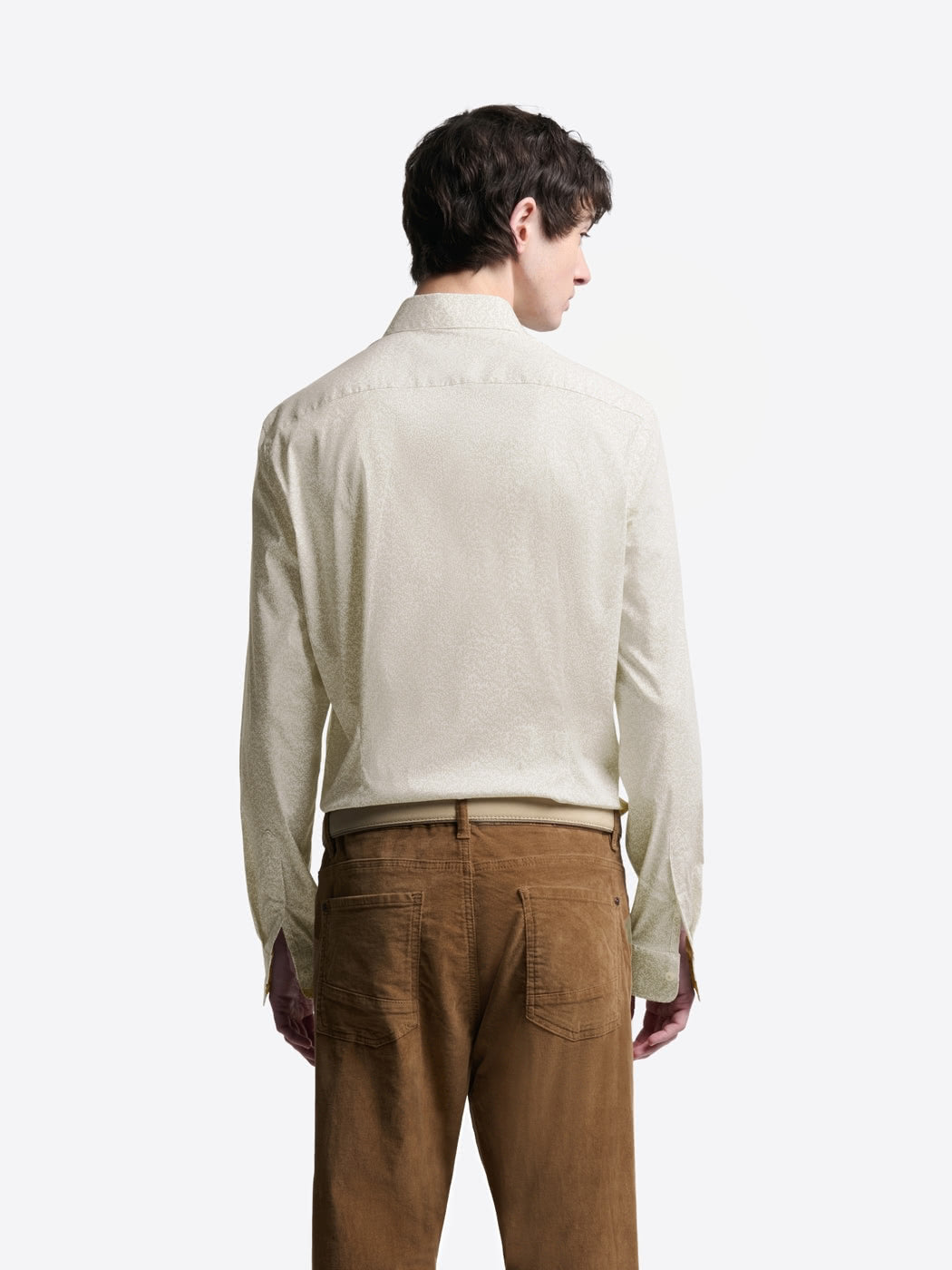 Chemise extraslim stretch à motif - DEVRED 1902