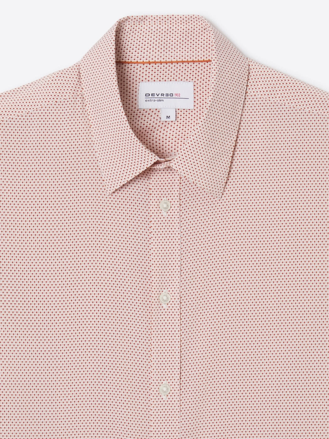 Chemise extraslim stretch à motif - DEVRED 1902
