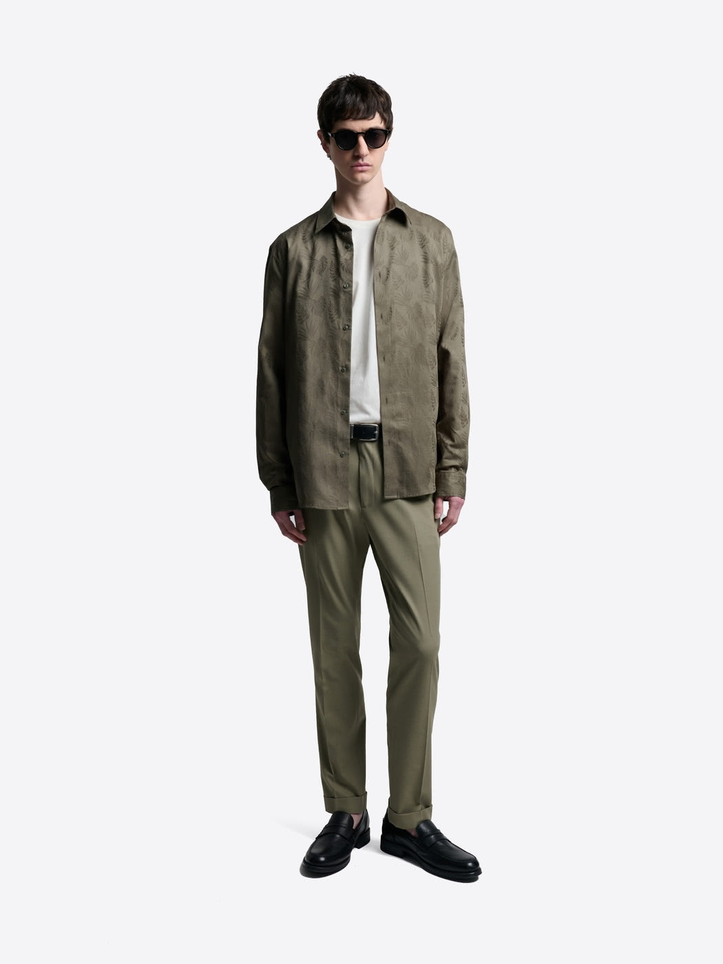 Chemise slim jacquard - DEVRED 1902