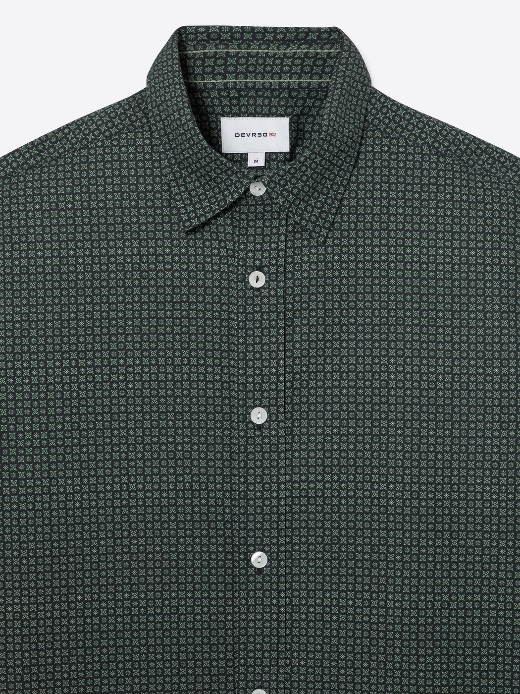 Chemise à motif en coton - DEVRED 1902