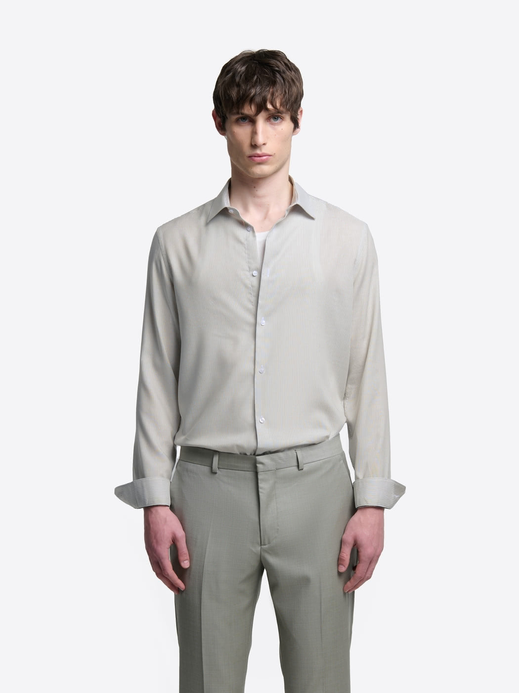 Chemise slim rayée - DEVRED 1902