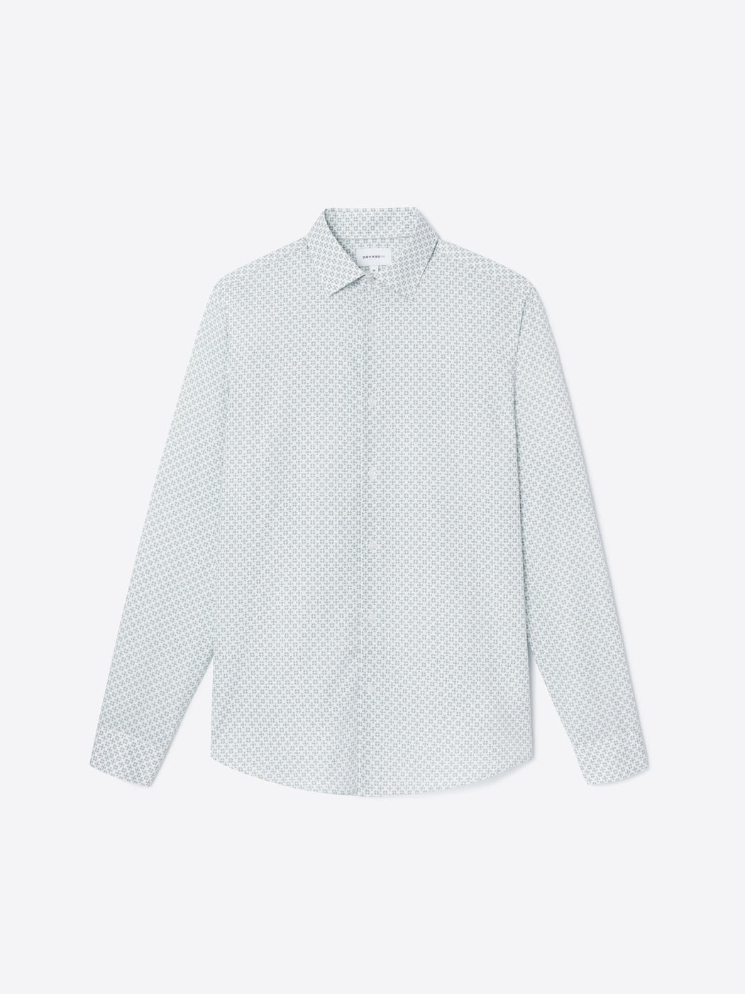 Chemise slim à motif en coton modal - DEVRED 1902