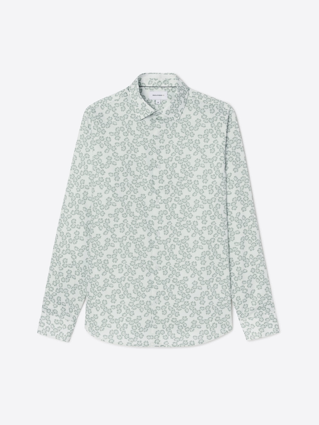 Chemise slim fleurie en coton - DEVRED 1902