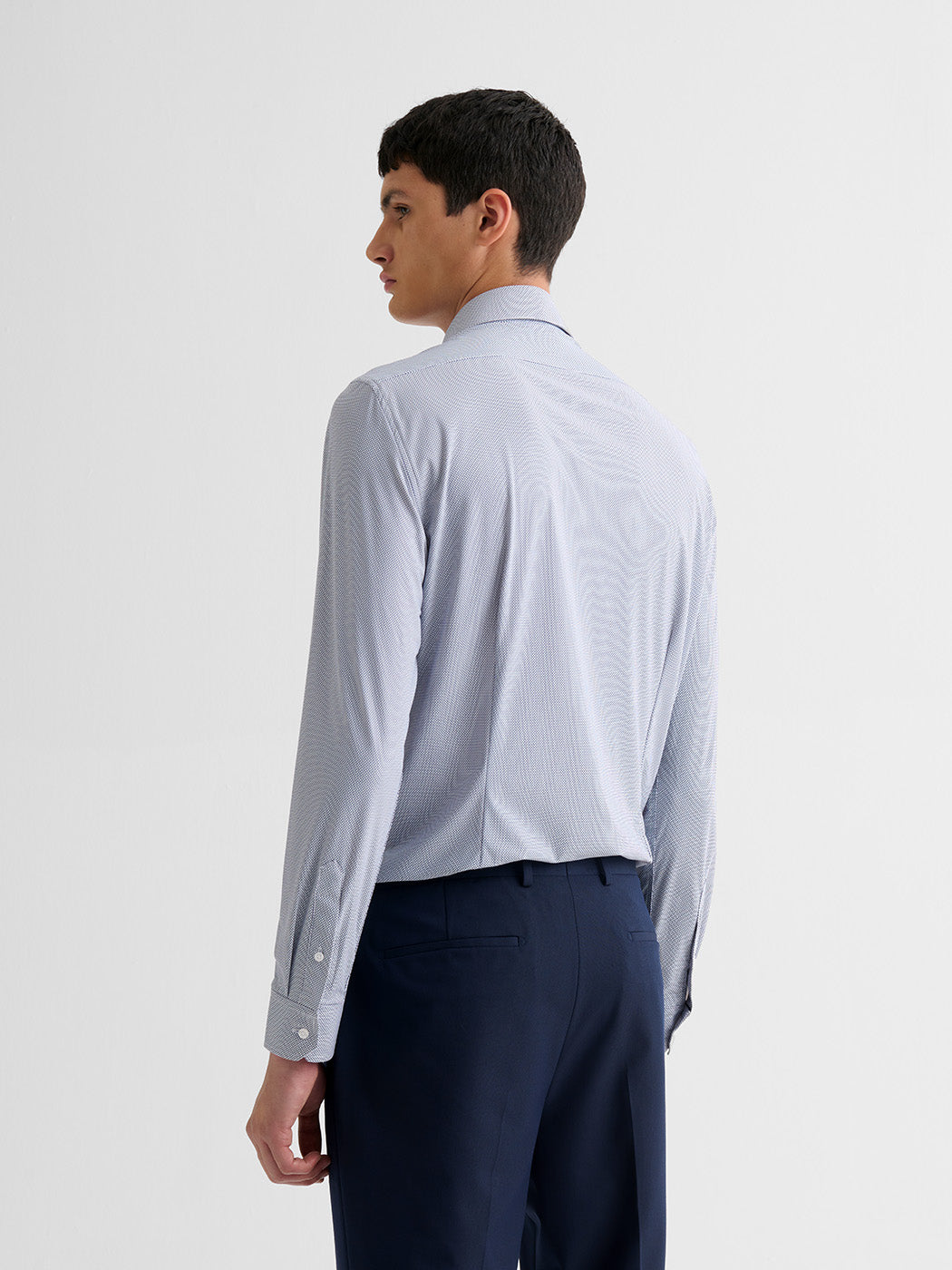 Chemise extraslim stretch à motif - DEVRED 1902