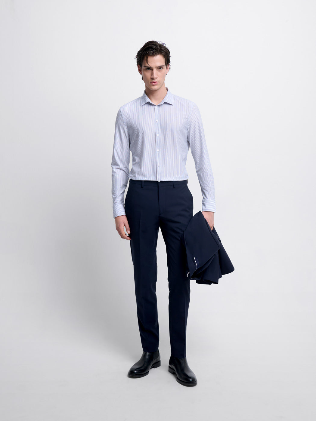 Chemise extraslim rayée - DEVRED 1902