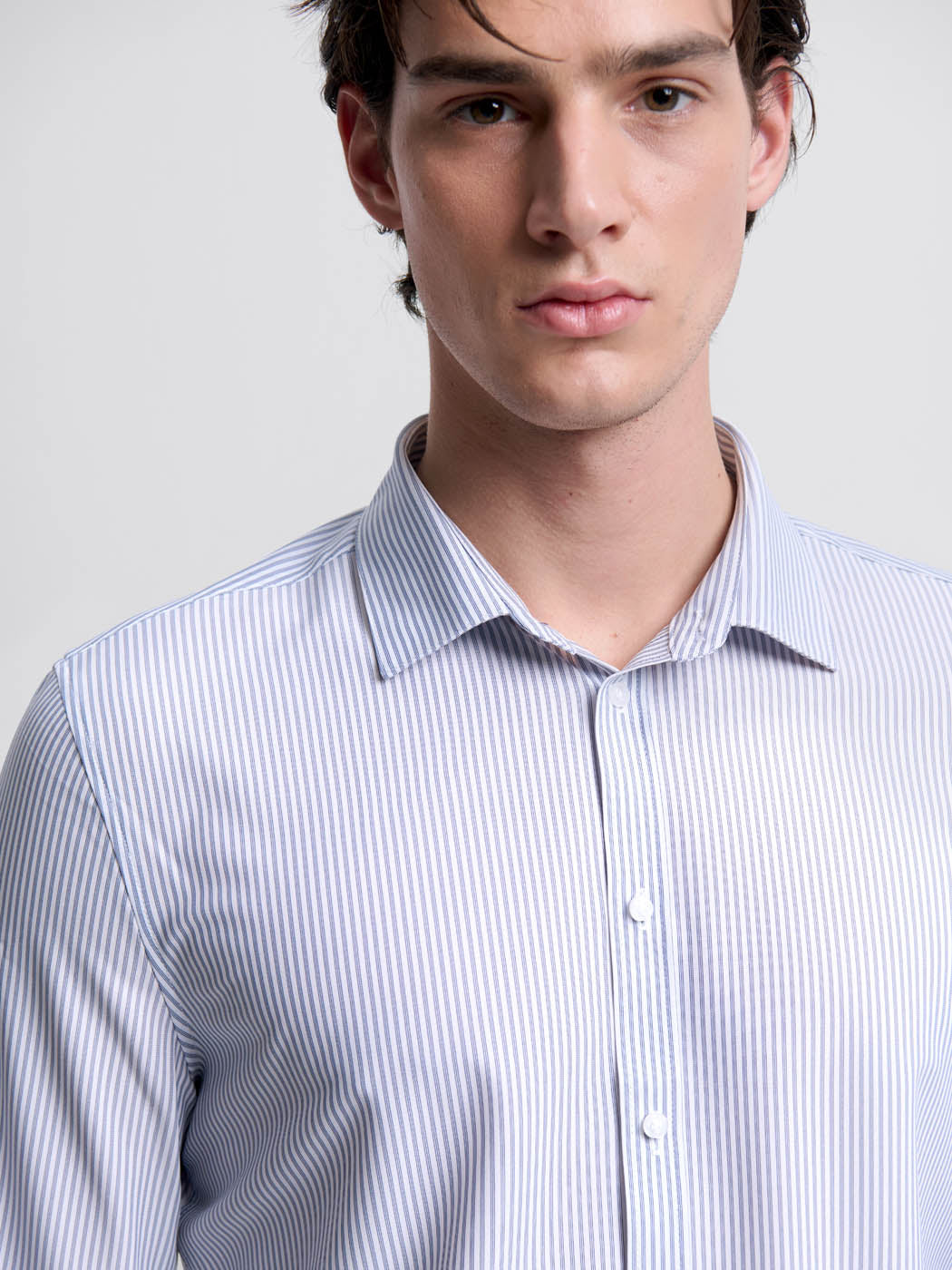 Chemise extraslim rayée - DEVRED 1902