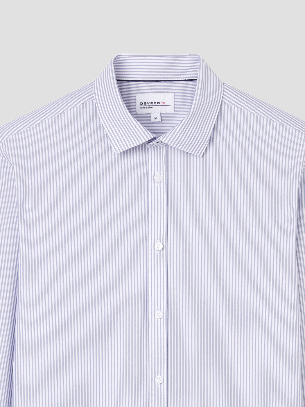 Chemise extraslim rayée - DEVRED 1902