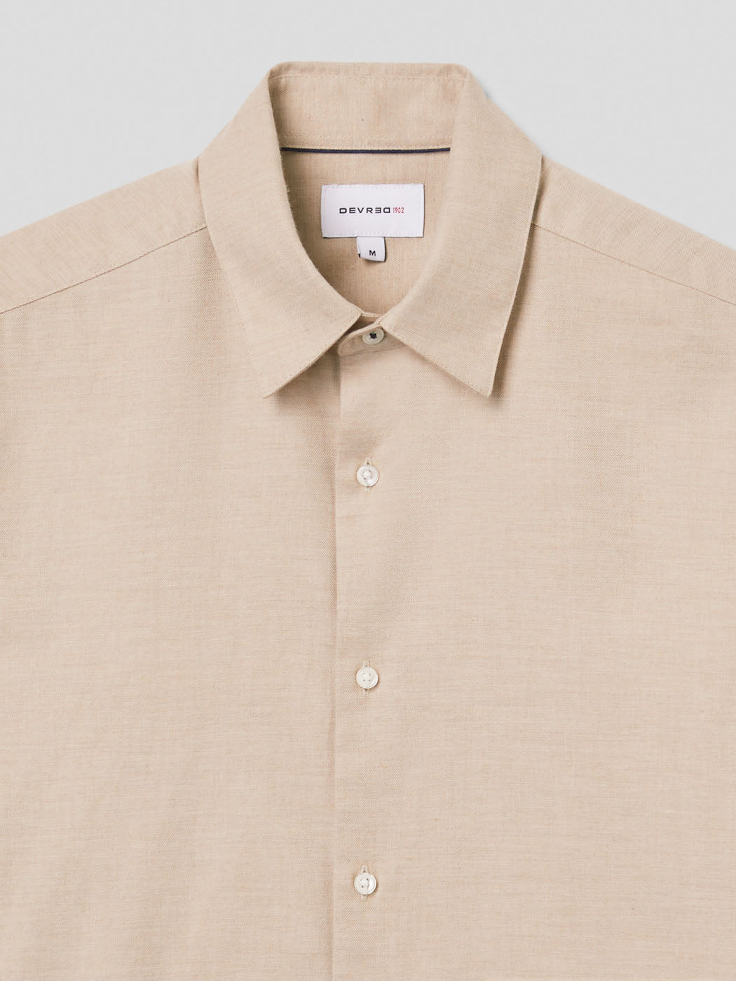 Chemise slim en coton laine - DEVRED 1902