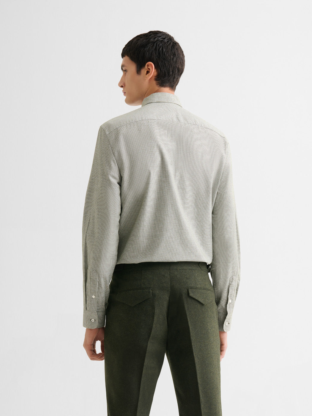 Chemise slim en coton à carreaux - DEVRED 1902