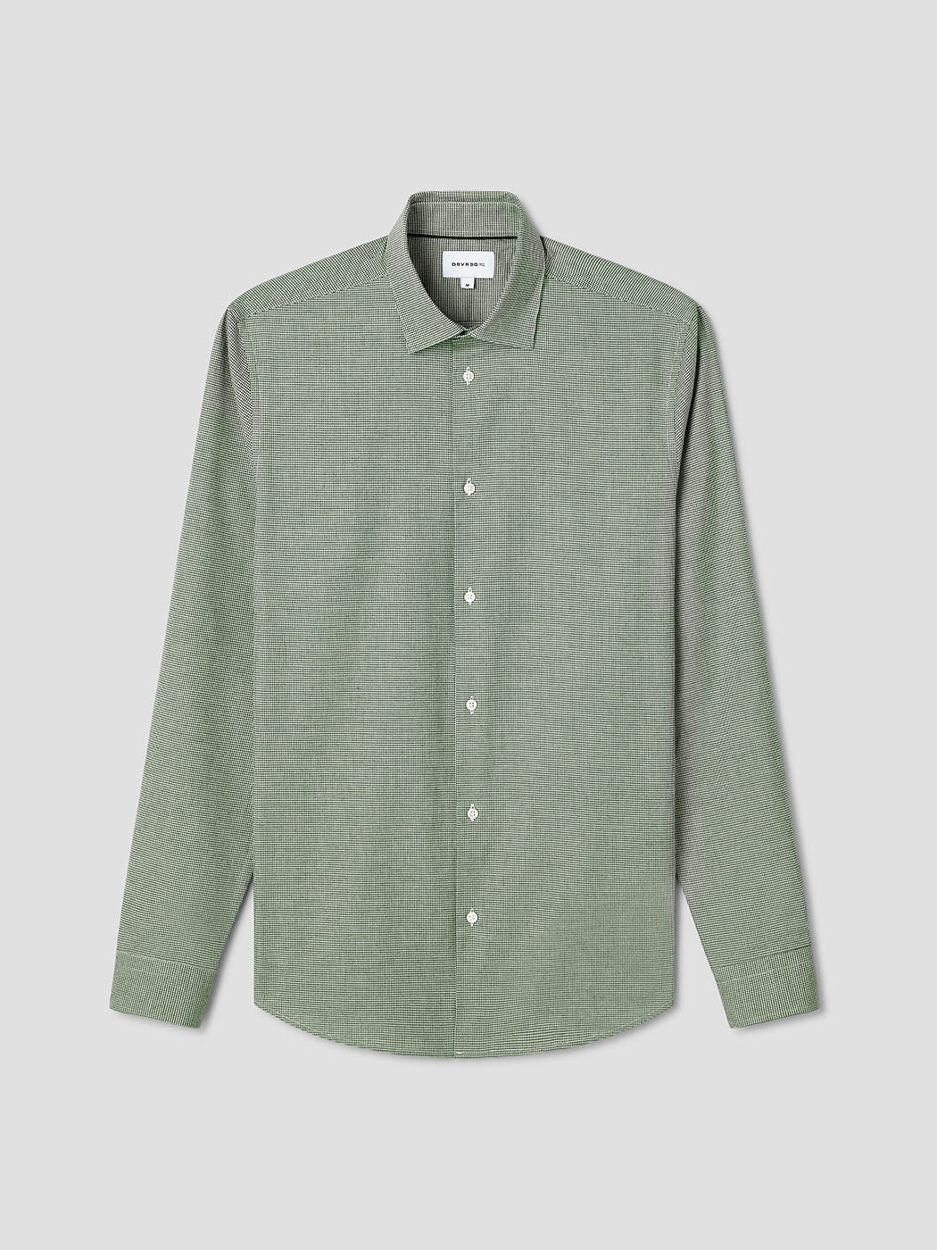 Chemise slim en coton à carreaux - DEVRED 1902