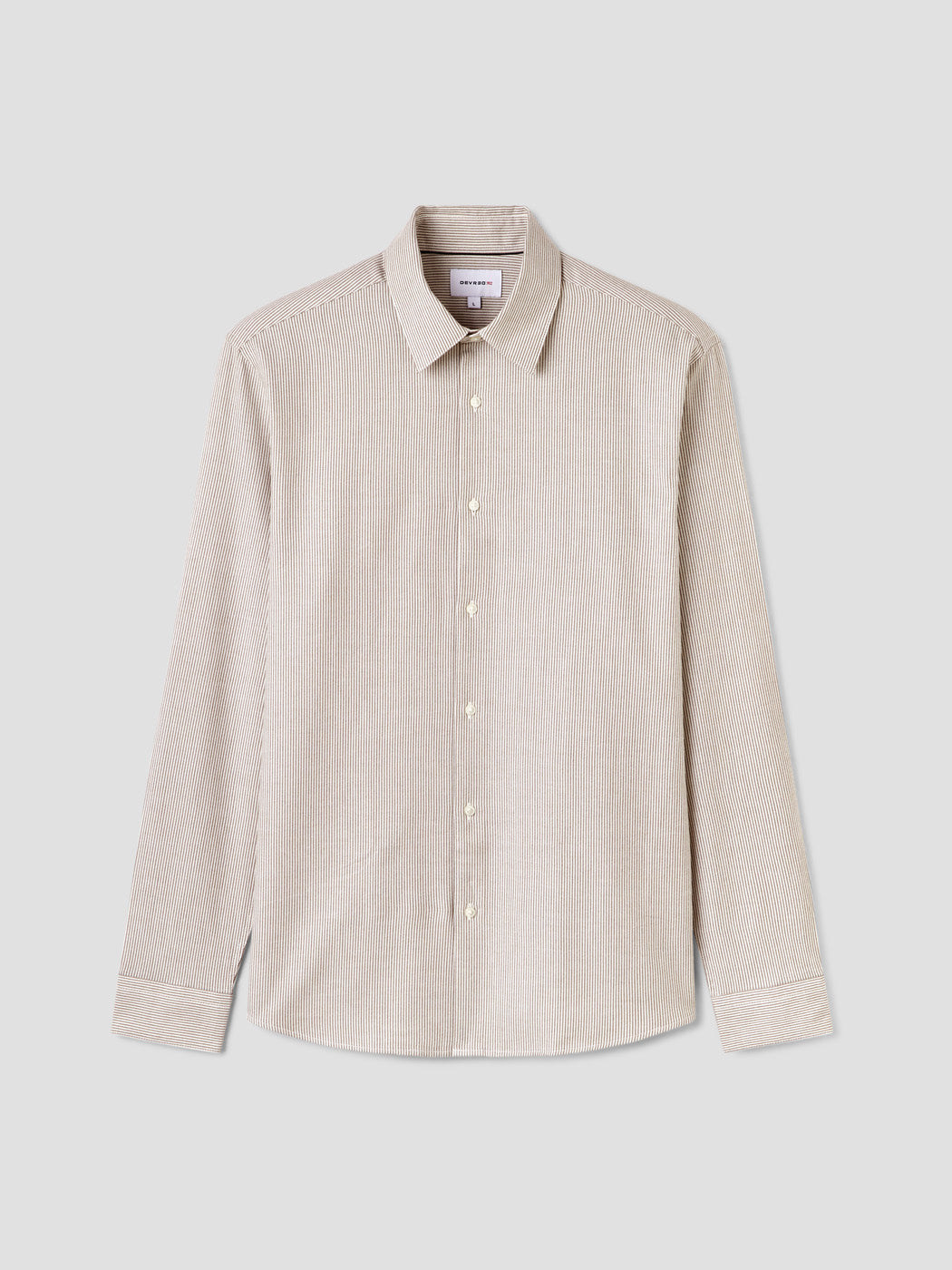 Chemise slim en coton laine - DEVRED 1902
