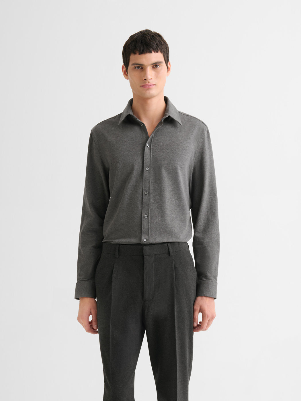 Chemise extraslim stretch en jersey - DEVRED 1902