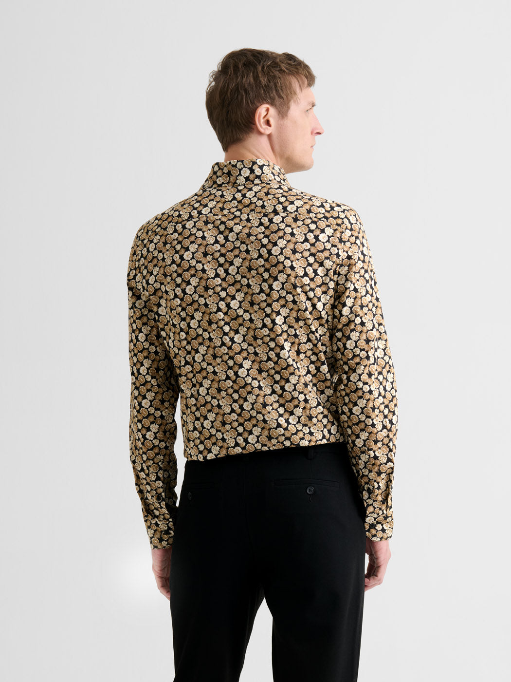 Chemise slim fleurie - DEVRED 1902