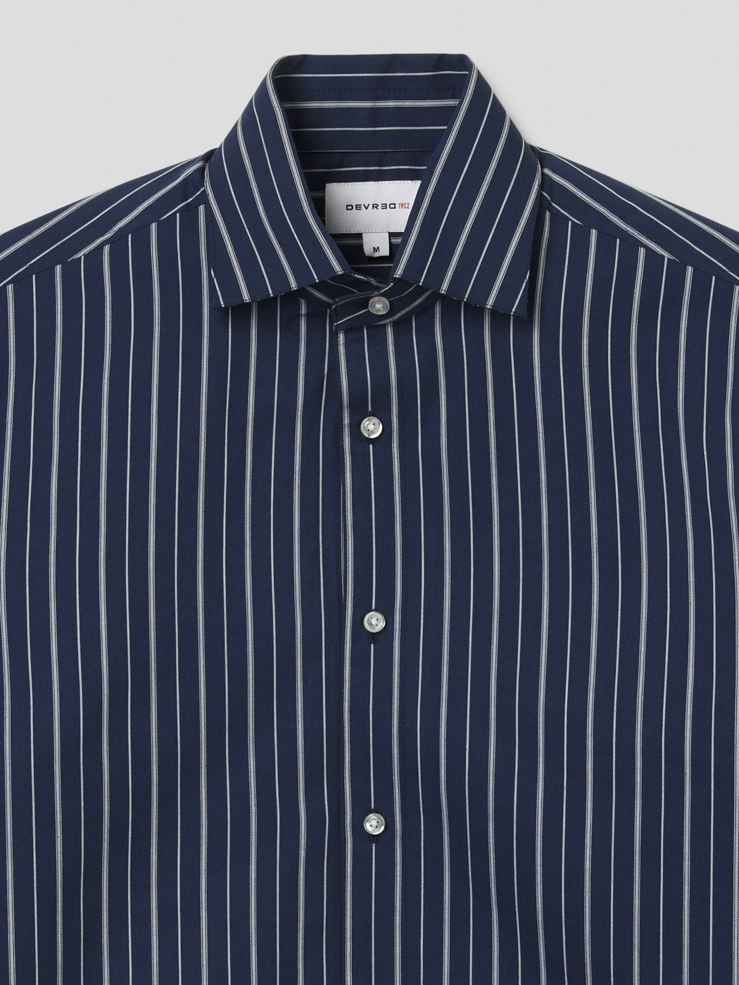 Chemise slim en coton rayée - DEVRED 1902