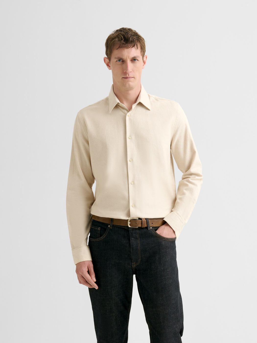 Chemise slim en coton - DEVRED 1902