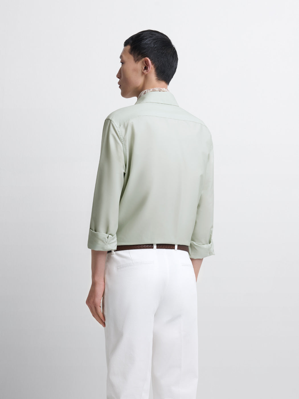Chemise slim en coton double retors - DEVRED 1902
