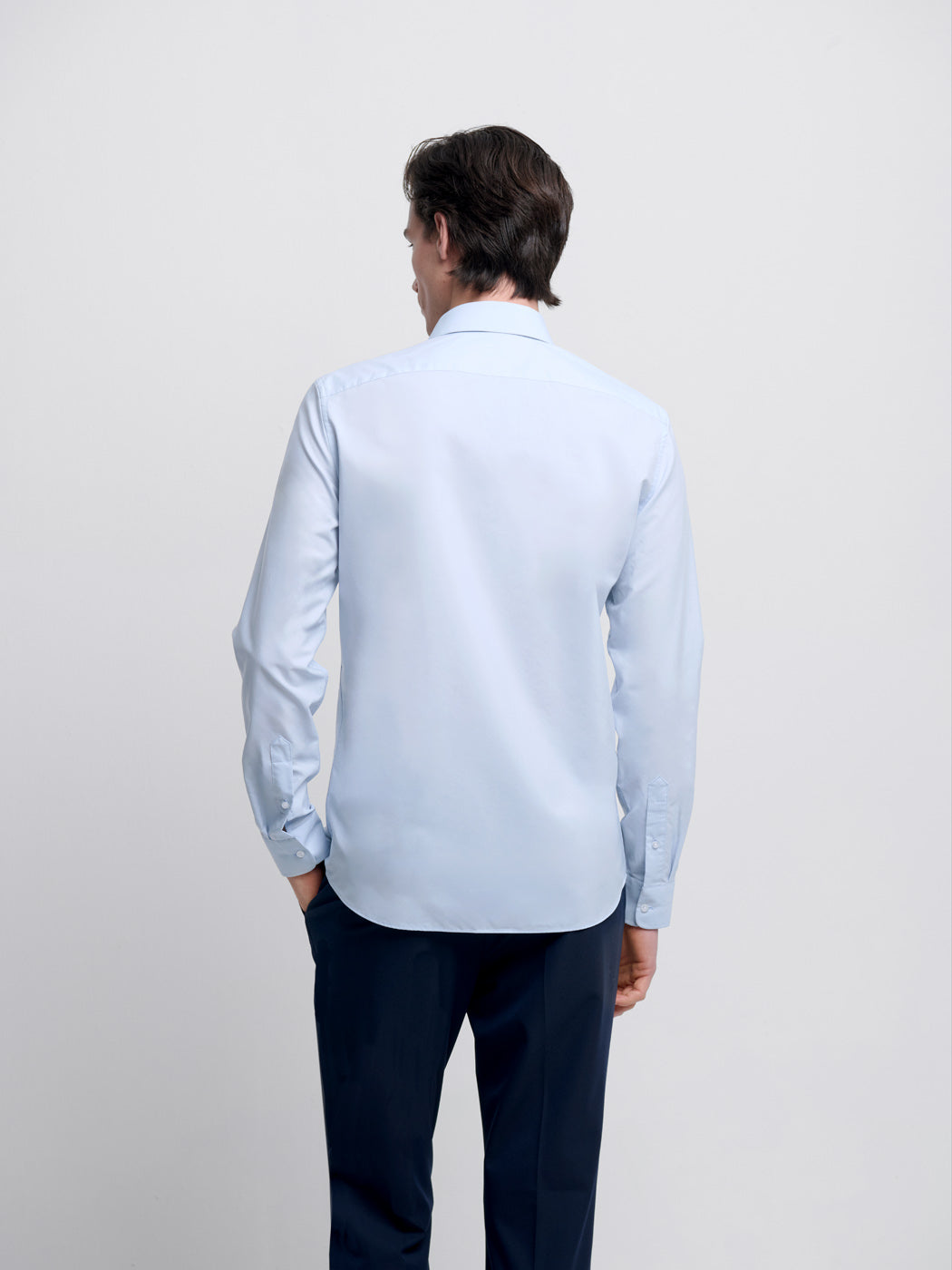 Chemise slim en coton double retors - DEVRED 1902
