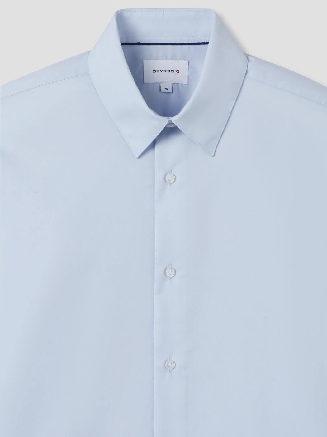 Chemise slim en coton double retors - DEVRED 1902