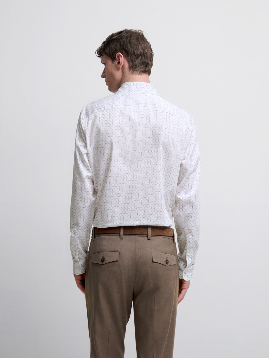 Chemise slim à motifs - DEVRED 1902