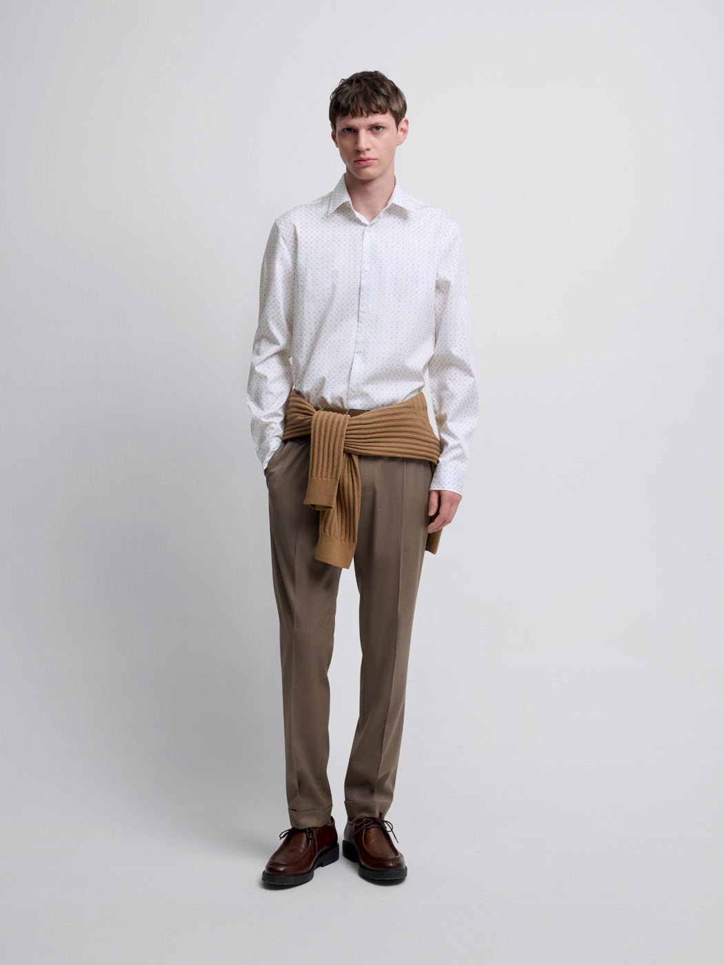 Chemise slim à motifs - DEVRED 1902