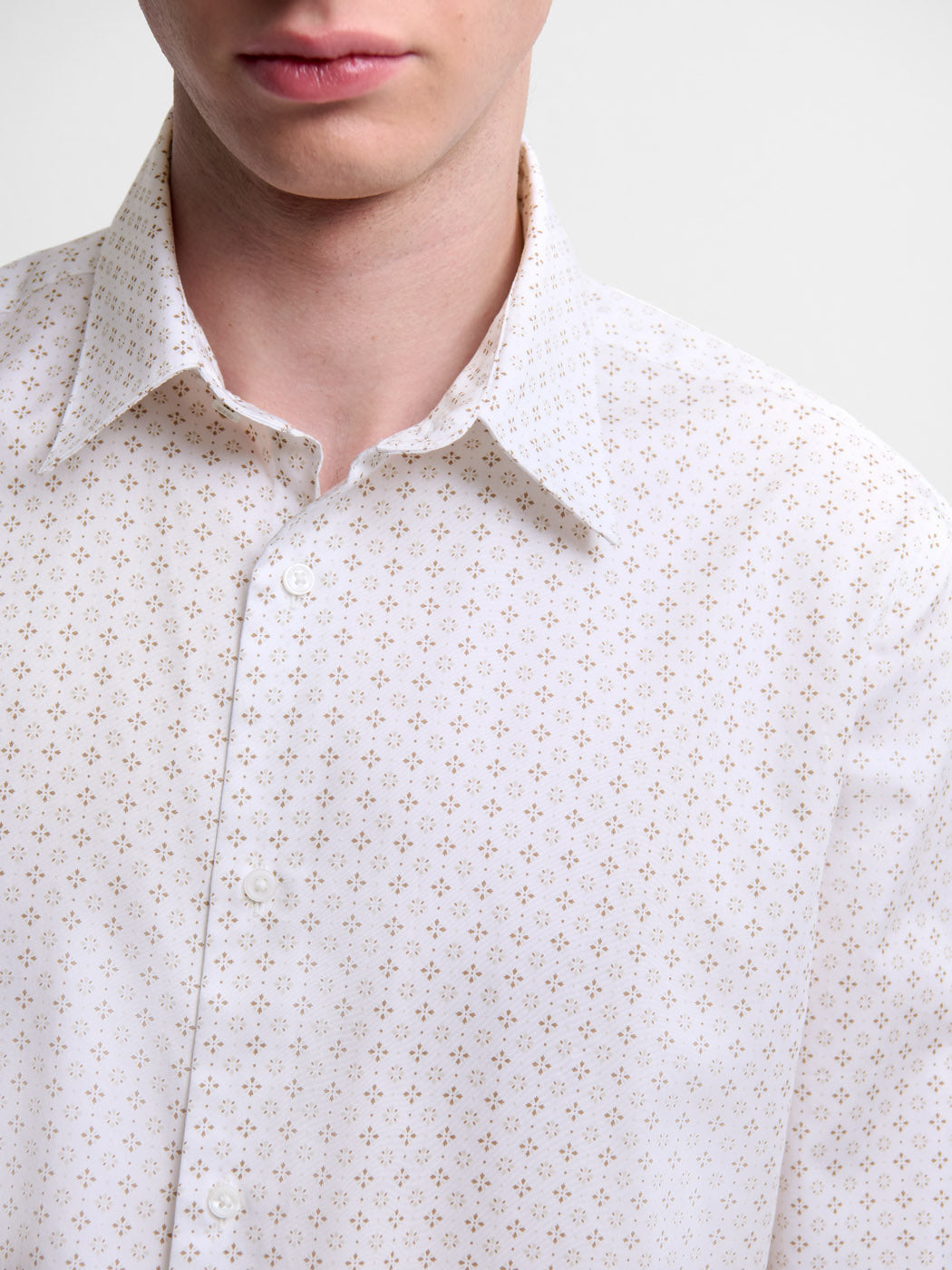 Chemise slim à motifs - DEVRED 1902