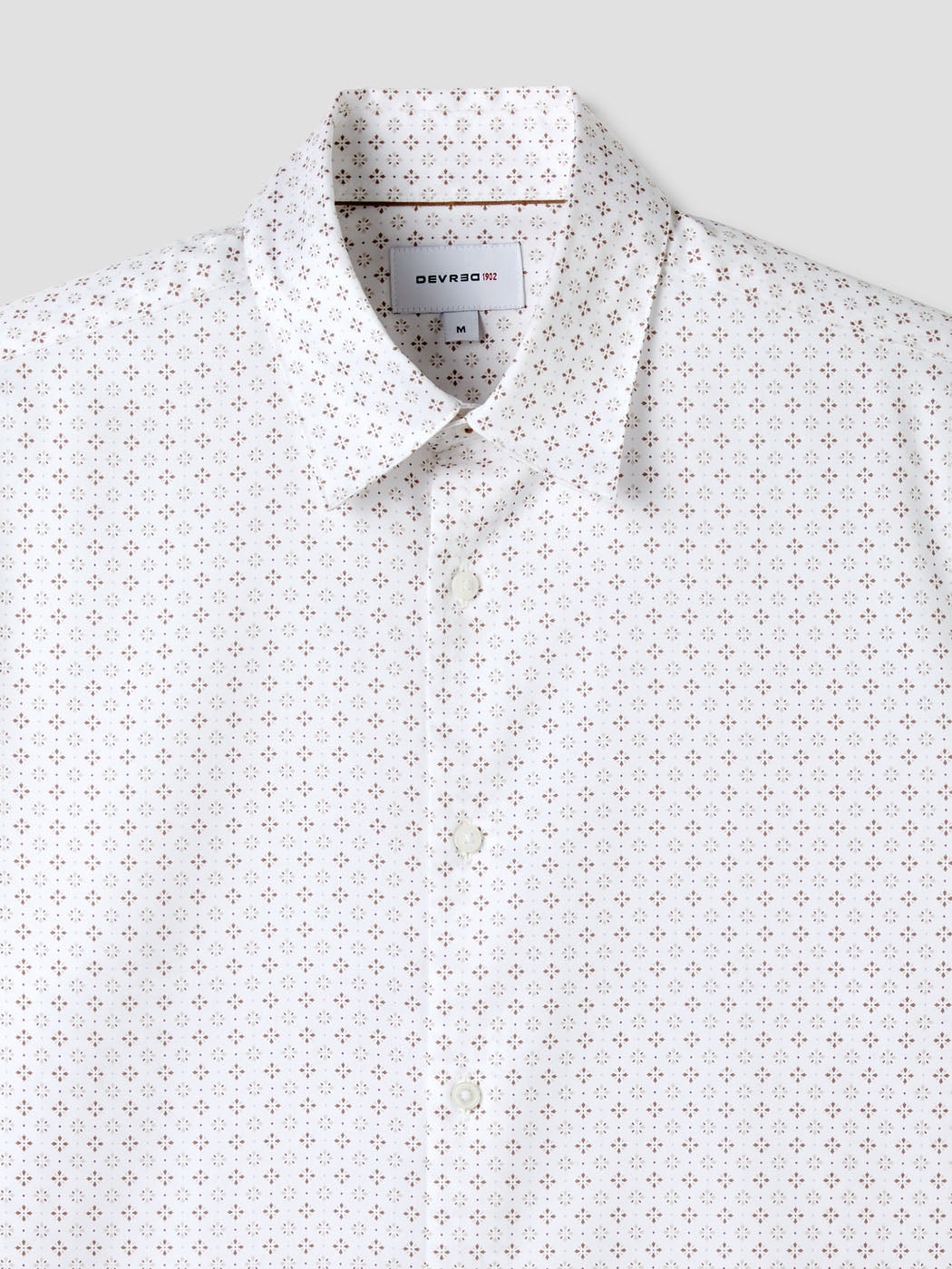 Chemise slim à motifs - DEVRED 1902