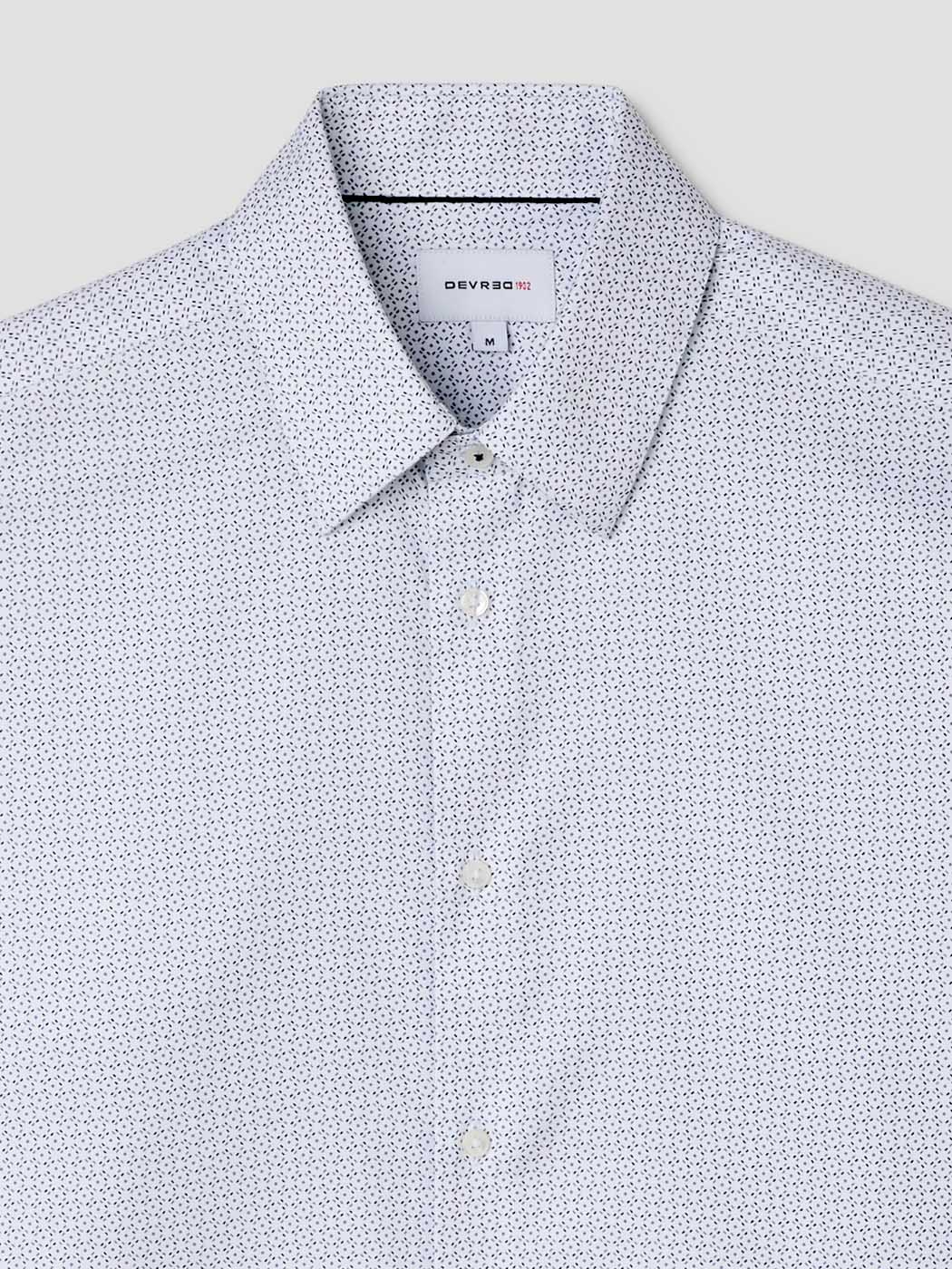 Chemise slim à motifs - DEVRED 1902