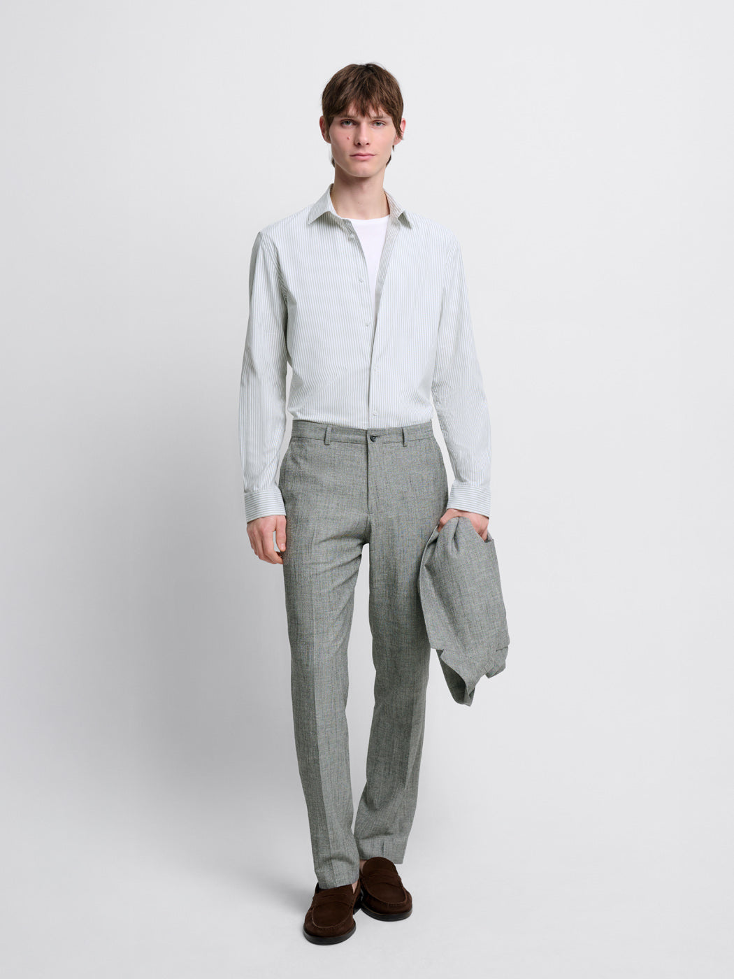 Chemise slim rayée - DEVRED 1902