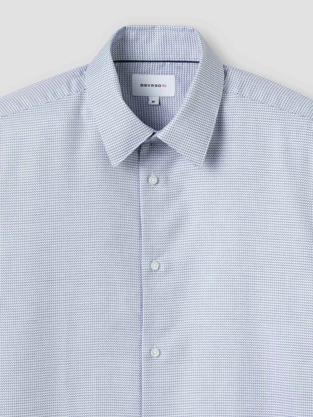 Chemise slim en coton bio - DEVRED 1902