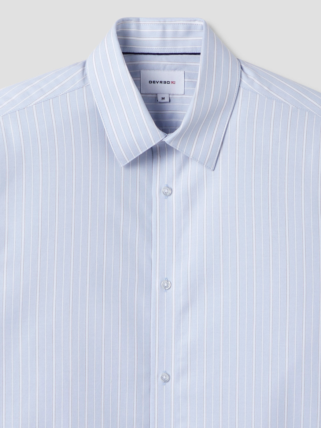 Chemise slim rayée sans repassage - DEVRED 1902