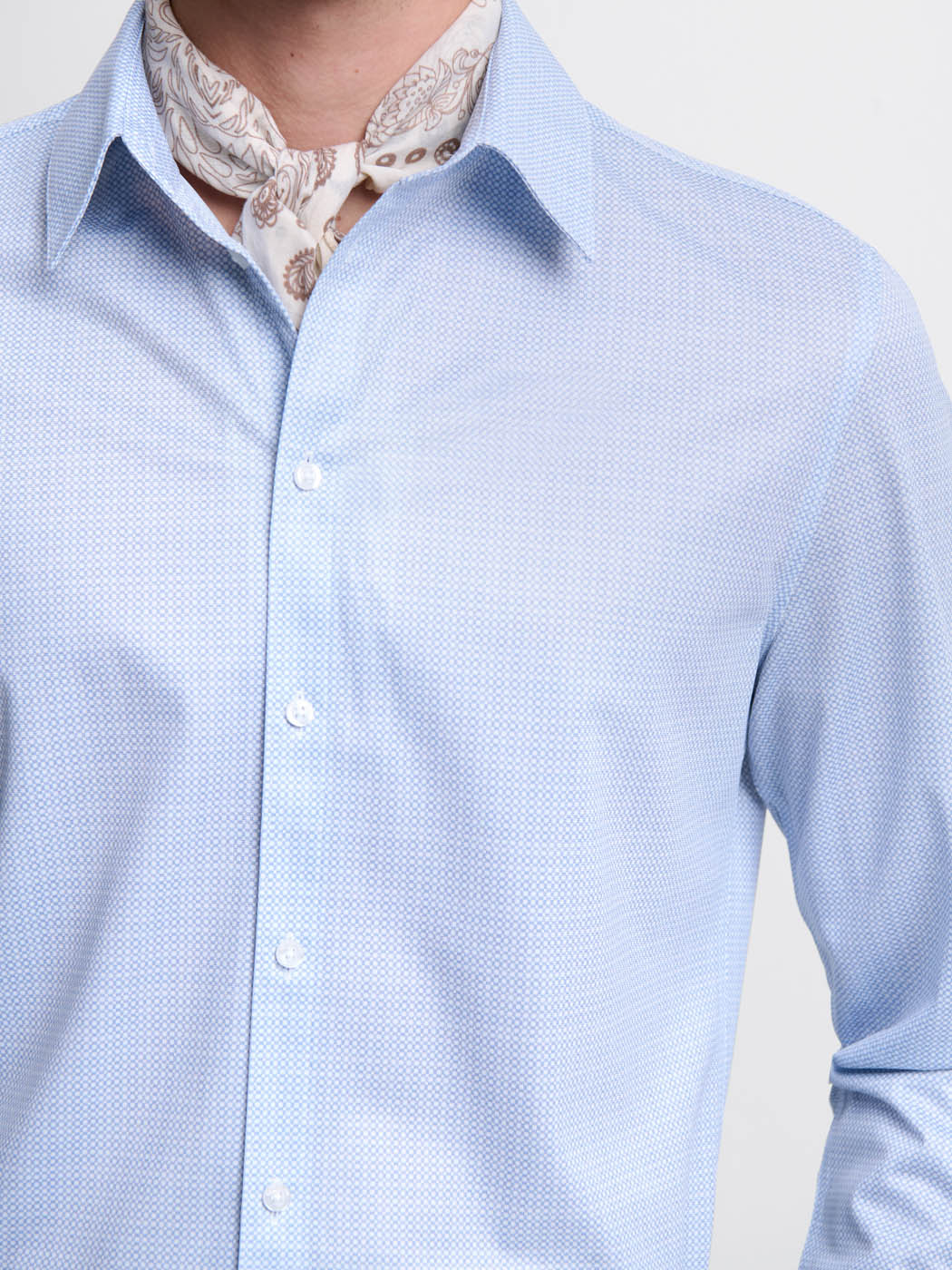 Chemise extraslim à motifs - DEVRED 1902